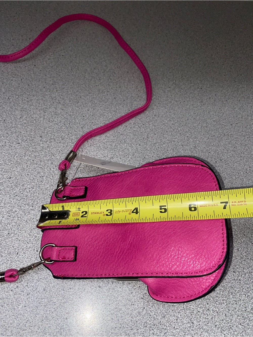 Fuchsia Floral Crossbody Bag - Fashionable Women’s Shoulder Kisslock Purse NWT - Picture 10 of 12